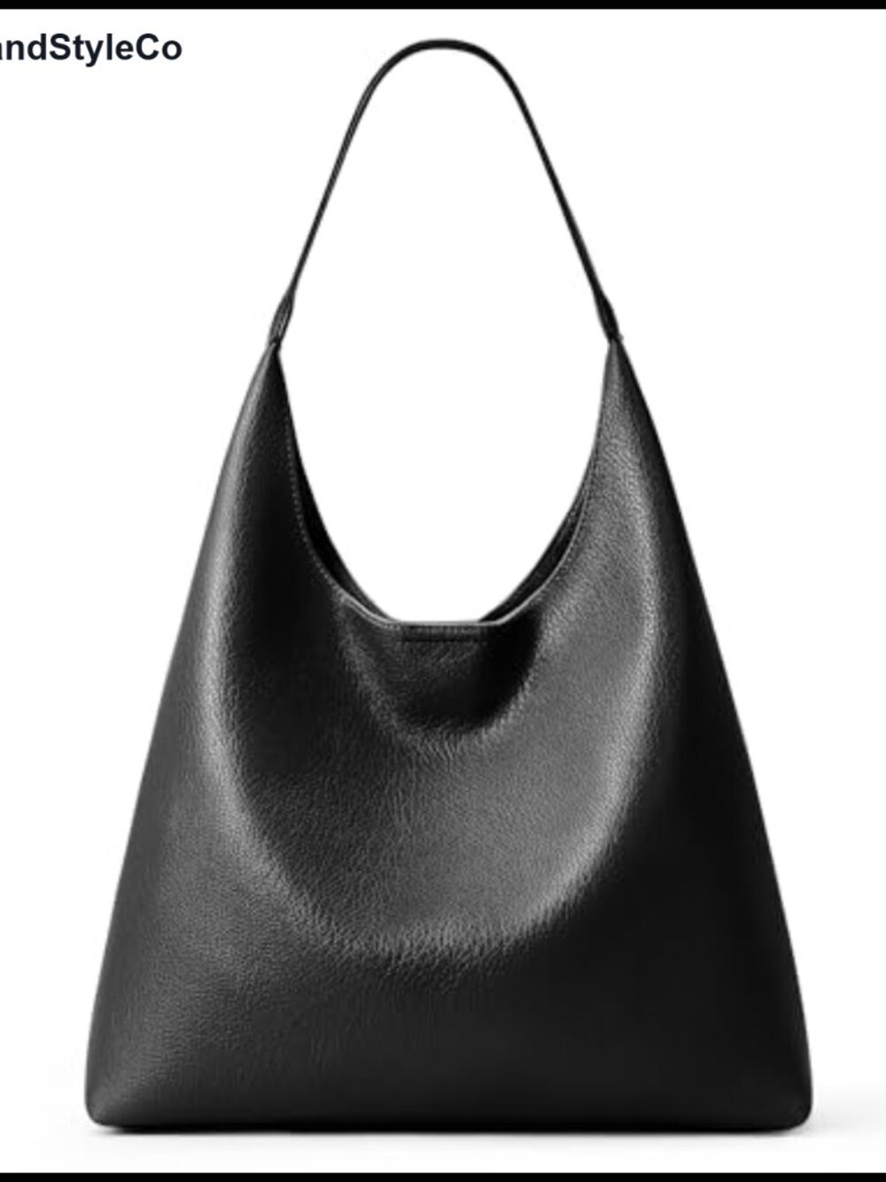 KALIDI Slouchy Hobo Bag Vegan Leather Shoulder Tote Weekender Everyday Purse